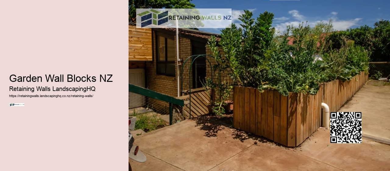 Building A Small Timber Retaining Wall