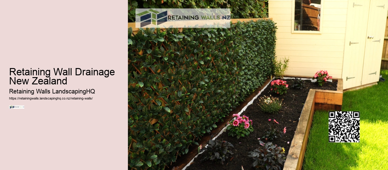 Concrete Retaining Wall Garden